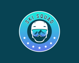 Ski Goggles Helmet logo