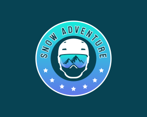 Ski Goggles Helmet logo