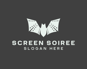 Bat Cinema Theatre logo design