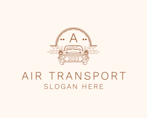 Arch Transportation Car logo design