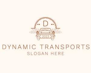 Arch Transportation Car logo design