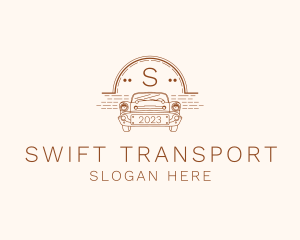 Arch Transportation Car logo design