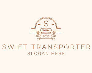 Arch Transportation Car logo design