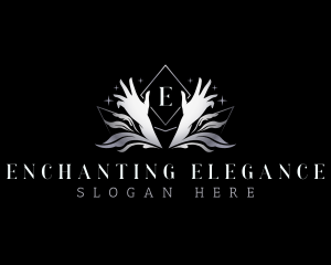 Classic Elegant Hands logo design