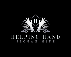 Classic Elegant Hands logo design