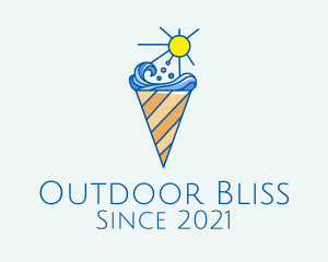 Summer Ice Cream  logo design