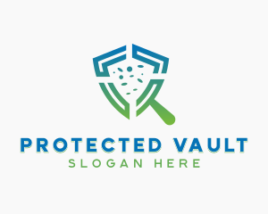 Virus Protection Shield  logo design