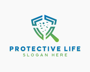 Virus Protection Shield  logo design