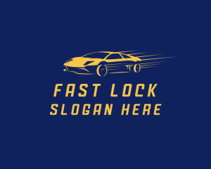 Fast Speed Car logo design