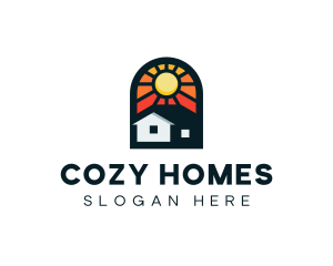 Home Residential Property logo design