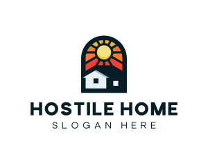 Home Residential Property logo design