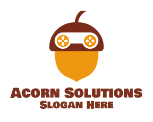 Acorn Game Controller logo design