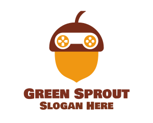 Acorn Game Controller logo design