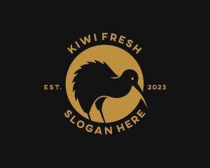 Kiwi Bird Aviary logo design