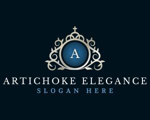 Classic Crown Decorative Elegant logo design