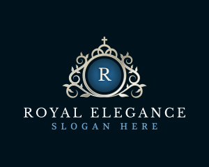 Classic Crown Decorative Elegant logo design