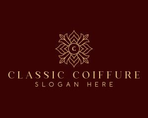 Stylish Floral Boutique logo design