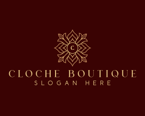 Stylish Floral Boutique logo design