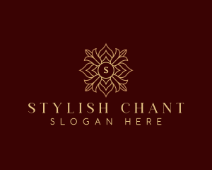 Stylish Floral Boutique logo design