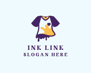 Creative Shirt Paint logo design