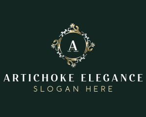 Luxury Flower Boutique Logo