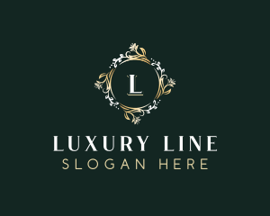 Luxury Flower Boutique logo design