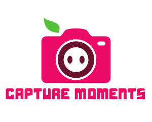 Pig Photographer Camera logo