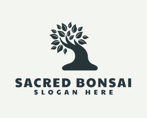 Natural Bonsai Tree logo