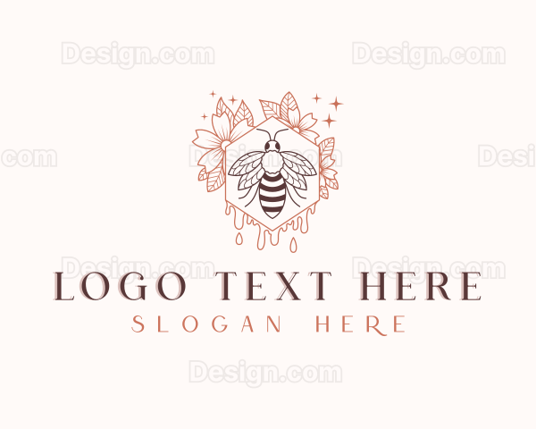 Bee Organic Honey Logo