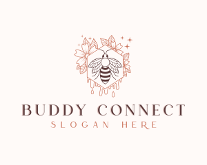 Bee Organic Honey logo design