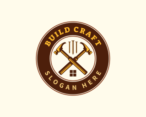 Hammer Builder Renovation logo design