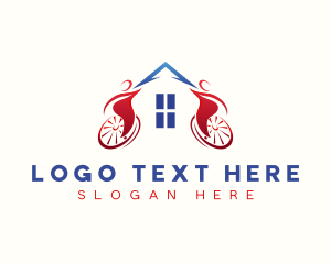 Wheelchair Disability Shelter logo