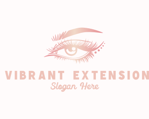 Beauty Eyelash Extension logo design