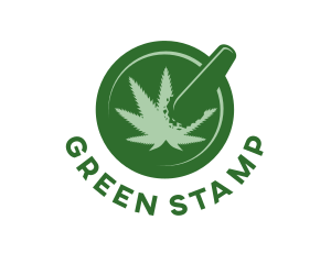 Organic Natural Cannabis logo design