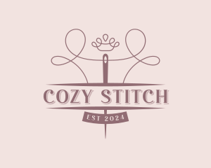 Tailor Needle Alteration logo design