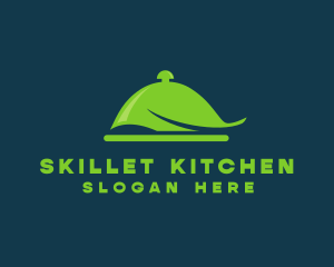 Restaurant Vegan Tray logo design