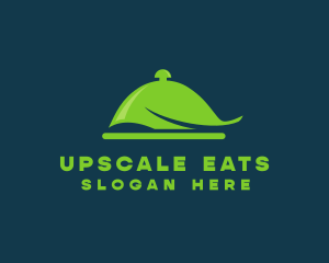 Restaurant Vegan Tray logo design