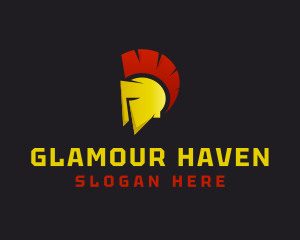 Medieval Gladiator Helmet logo