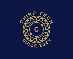 Digital Tech Cryptocurrency logo design