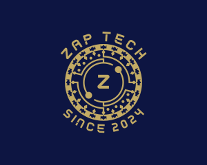 Digital Tech Cryptocurrency logo design