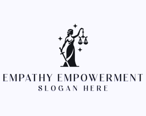 Justice Equality Law logo design