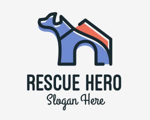 Dog House Kennel logo design