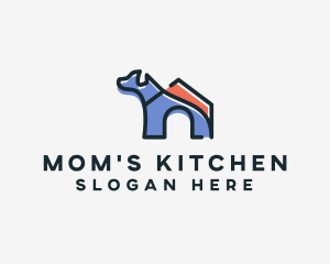 Dog Home Kennel logo design