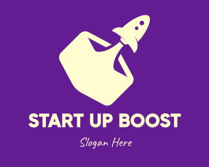 Rocket Launch Startup logo