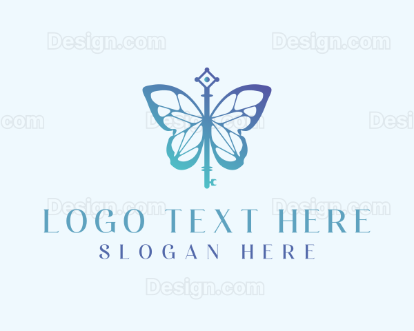 Butterfly Wings Key Boutique Logo