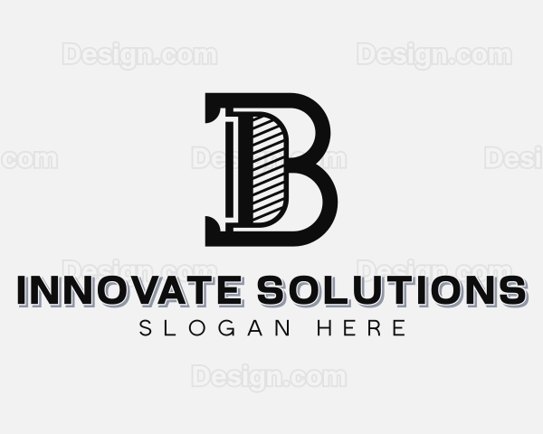 Architect Monogram Letter DB Logo