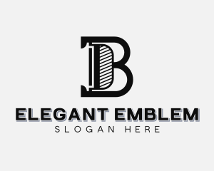 Architect Monogram Letter DB logo