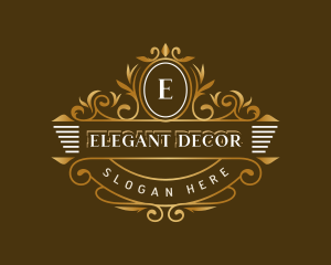 Decorative Luxury Floral logo design