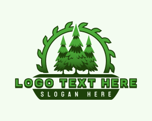 Sawmill Pine Tree Woodwork logo