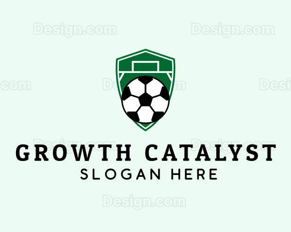 Soccer Ball Field Logo